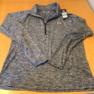 Under armour 1/4 quarter zip collared workout long sleeve top
